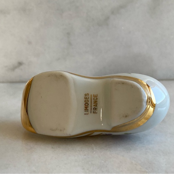 Limoges France Mini Clog Shoe Porcelain - Picture 9 of 14